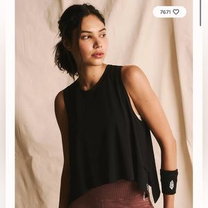 Free people women’s open back tank top